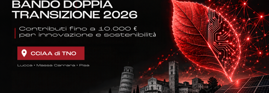 CCIAA Toscana Nord Ovest - Voucher doppia transizione 2026