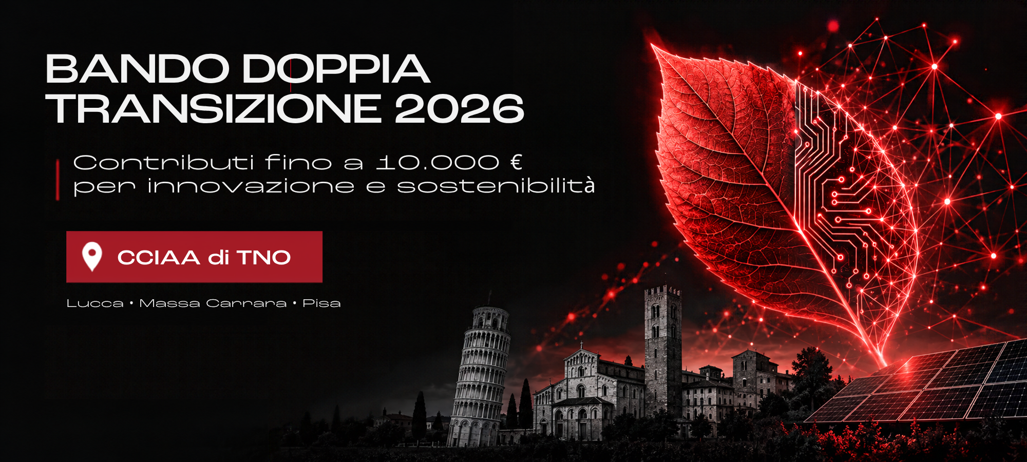 CCIAA Toscana Nord Ovest - Voucher doppia transizione 2026